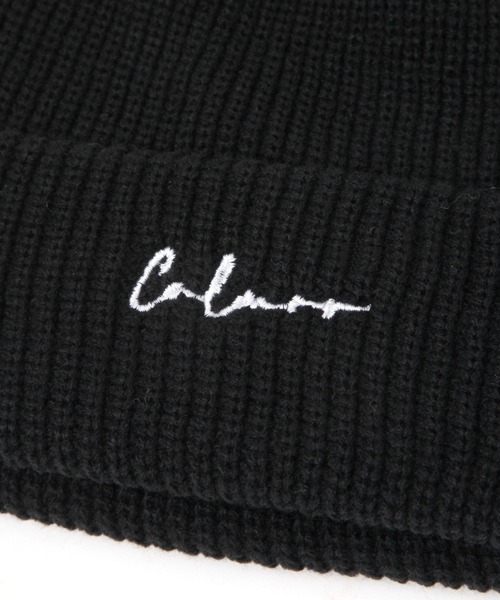 LAKOLE（ラコレ）の「ロゴ刺繍ニットワッチ / 606130（ニットキャップ/ビーニー・メンズ・ブラック/ダークオリーブ/ブラウン/ライトグレー・9）」の14枚目の写真