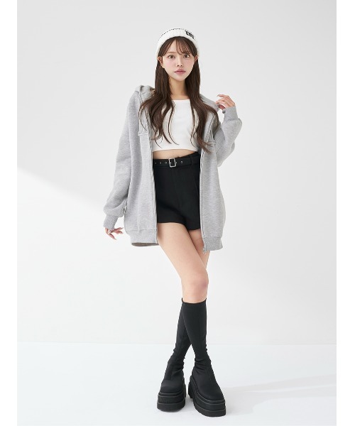 新品・未開封♡Darich♡アップリケDDロゴパーカー　BLK アップリケDDロゴパーカー（パーカー）｜Darich（ダーリッチ）の