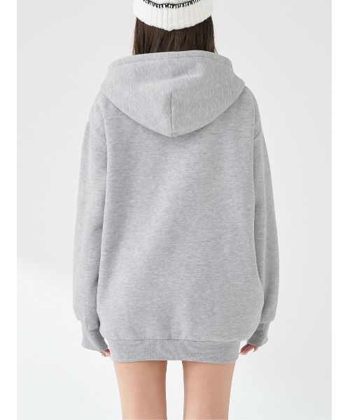 美品　完売品　Darich アップリケDDロゴパーカー グレー　スウェット　人気 アップリケDDロゴパーカー（パーカー）｜Darich（ダーリッチ）の