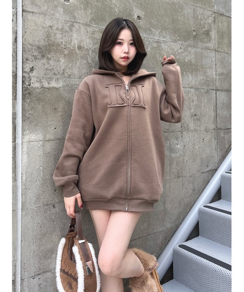 アップリケDDロゴパーカー（パーカー）｜Darich（ダーリッチ）の