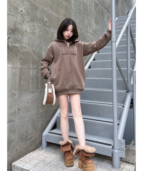 アップリケDDロゴパーカー（パーカー）｜Darich（ダーリッチ）の