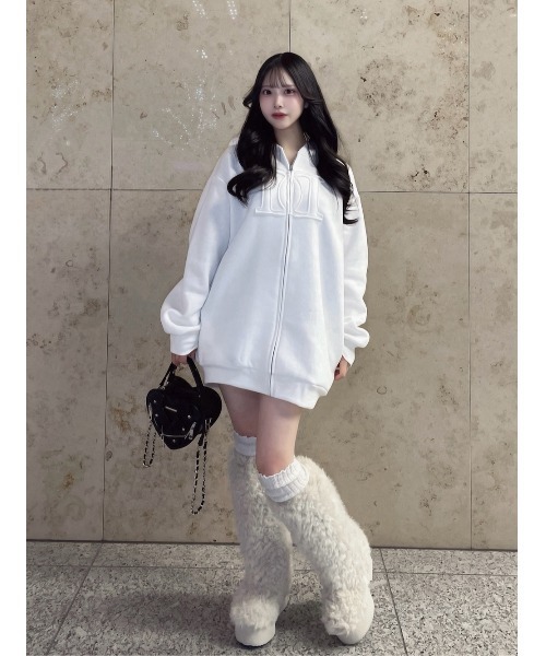 アップリケDDロゴパーカー（パーカー）｜Darich（ダーリッチ）の