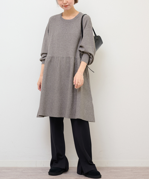 WEB限定》ウォッシャブルペプラムチュニック（チュニック）｜JOURNAL