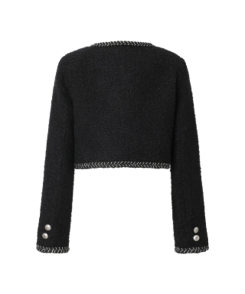 セール】Atelier Tweed Jacket (black)（その他アウター）｜KHAKIPOINT