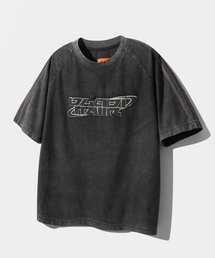 DIMITRI BLACK（ディミトリブラック）の「VLAD TYPE-Aトラックアートワーク半袖Tシャツ_ピグメントチャコール（Tシャツ/カットソー）」