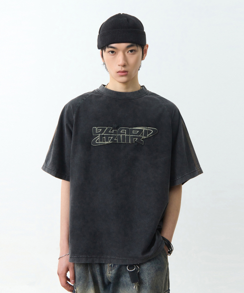 DIMITRI BLACK(ディミトリブラック)の「VLAD TYPE-Aトラックアートワーク半袖Tシャツ_ピグメントチャコール(Tシャツ/カットソー・レディース・その他・MEDIUM/LARGE/X-LARGE)」の4枚目の写真