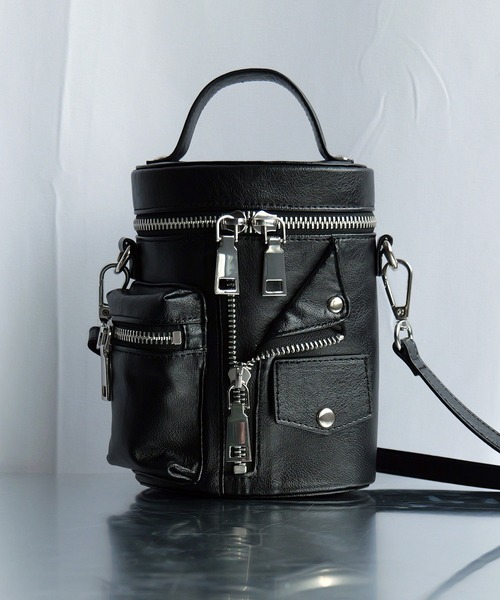 セール】DEVICE ライダース バニティ 2way ショルダーバッグ