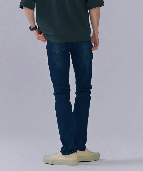 CHASECULT（チェイスカルト）の「男性Dトーンヒドゥンバンディングスリムデニムパンツ-CERK2311B04（デニムパンツ・メンズ・ネイビー・70/76/82/86/92）」の2枚目の写真