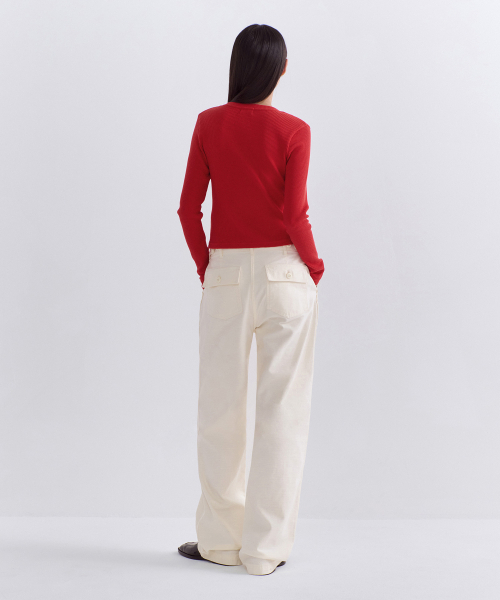 MUSINSA STANDARD WOMAN（ムシンサスタンダードウーマン）の「ウィメンズレプリカファティーグパンツ[クリーム]（その他パンツ・レディース・その他・30/24/25/26/27/28/29）」の2枚目の写真