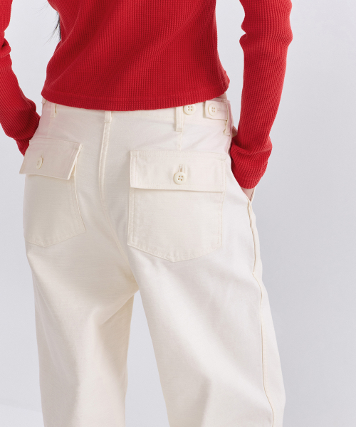 MUSINSA STANDARD WOMAN（ムシンサスタンダードウーマン）の「ウィメンズレプリカファティーグパンツ[クリーム]（その他パンツ・レディース・その他・30/24/25/26/27/28/29）」の5枚目の写真