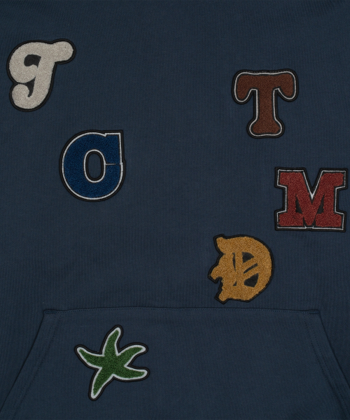 THECOLDESTMOMENT(ザコールデストモーメント)の「TCM rainbow hoodie (navy)(パーカー・レディース・その他・MEDIUM/LARGE)」の5枚目の写真