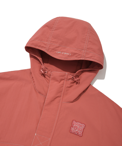 Wacky WiLLy(ワッキーウィリー)の「ナイロンフードアノラックレッド(ナイロンジャケット・レディース・その他・LARGE/X-LARGE/SMALL/MEDIUM)」の6枚目の写真