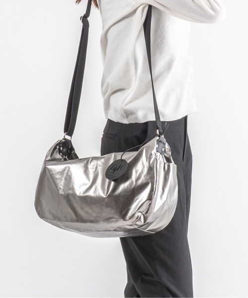 Jack Gomme（ジャックゴム）の「【JACK GOMME】メッセンジャー　ショルダーバッグ LIRIS（ショルダーバッグ・レディース・アイボリー/ブラック/シルバー/インディゴブルー/モカ/ワインレッド/オリーブ/ライトブルーグレー・FREE）」の8枚目の写真