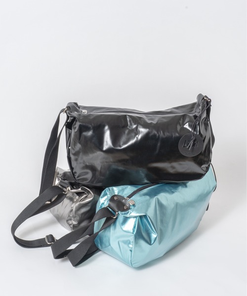 Jack Gomme（ジャックゴム）の「【JACK GOMME】メッセンジャー　ショルダーバッグ LIRIS（ショルダーバッグ・レディース・アイボリー/ブラック/シルバー/インディゴブルー/モカ/ワインレッド/オリーブ/ライトブルーグレー・FREE）」の4枚目の写真