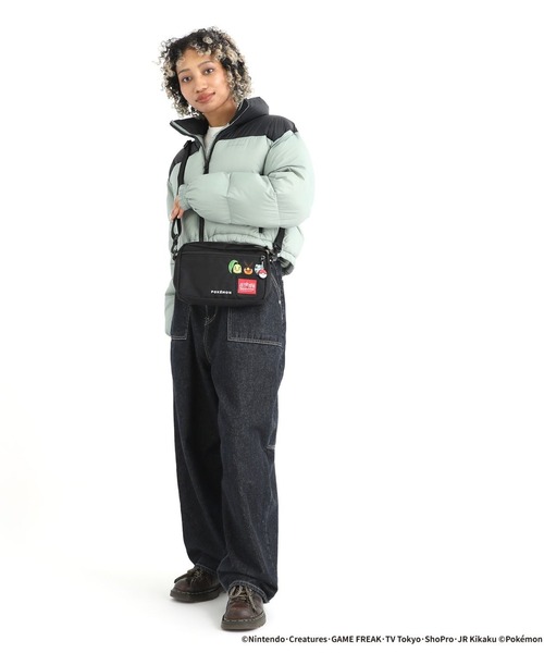 Manhattan Portage（マンハッタンポーテージ）の「Manhattan Portage/マンハッタンポーテージ ショルダーバック "ポケモン" JOGGER (L) JPN VER 2 Pokemon 25 ZA MP1404L2PKMN（ショルダーバッグ・メンズ・ブラック×レッド・FREE）」の18枚目の写真