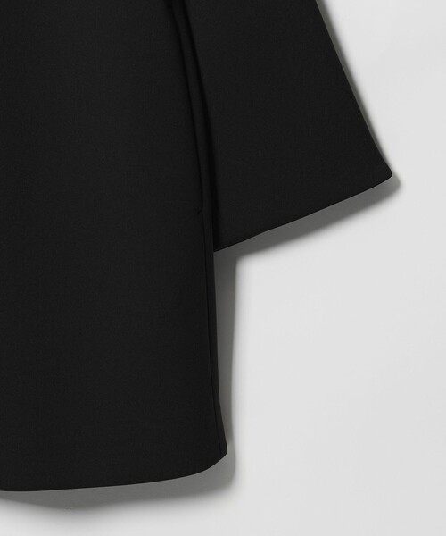 UNITED ARROWS(ユナイテッドアローズ)の「SPONGY Aライン ミドルコート(ノーカラーコート・レディース・ブラック/ネイビー・38/36)」の20枚目の写真