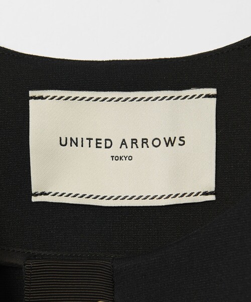 SPONGY Aライン ミドルコート（ノーカラーコート）｜UNITED ARROWS