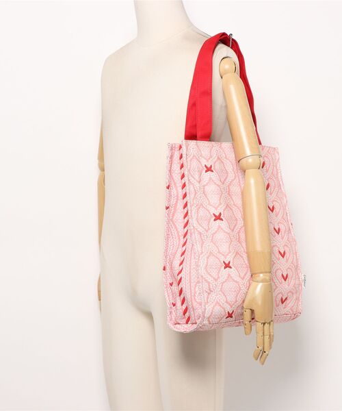 Cath Kidston(キャスキッドソン)の「リボン ブックバッグKnit Print(トートバッグ・レディース・その他・FREE)」の10枚目の写真