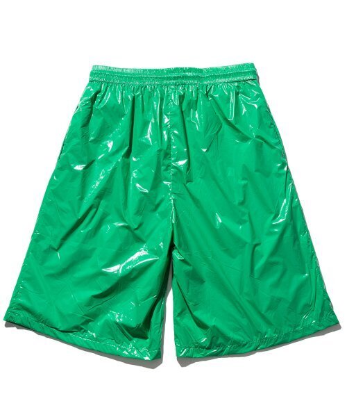 MASSNOUN(マスノウン)の「Cロゴ ワンタック サテン ワイド ショートパンツ MSHSP005-GN(その他パンツ・レディース・その他・MEDIUM/LARGE)」の2枚目の写真