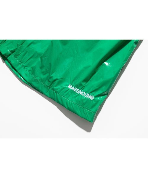 MASSNOUN(マスノウン)の「Cロゴ ワンタック サテン ワイド ショートパンツ MSHSP005-GN(その他パンツ・レディース・その他・MEDIUM/LARGE)」の6枚目の写真