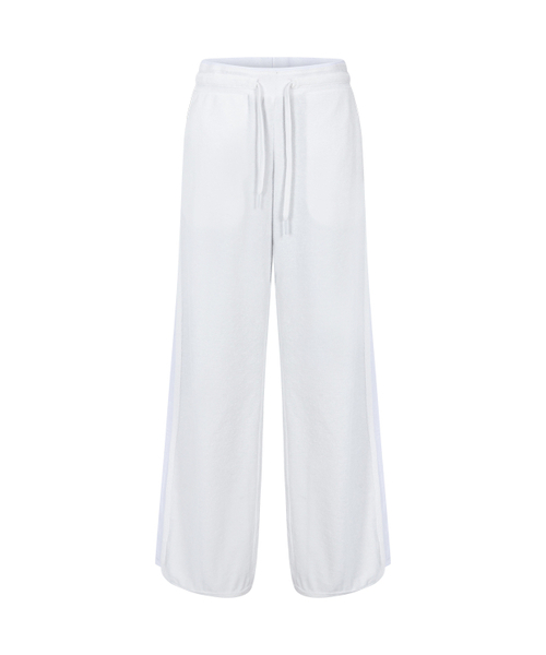 PLEASENOFOLLOW（プリーズノーフォロー）の「Cobi Tarry Pants (White)（スウェットパンツ・レディース・その他・SMALL/MEDIUM）」の2枚目の写真