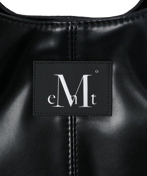 MUCENT（ムセント）の「エペ ミドル スティッチ レザー トートバッグ (男女共用)（トートバッグ・レディース・ブラック・FREE）」の4枚目の写真