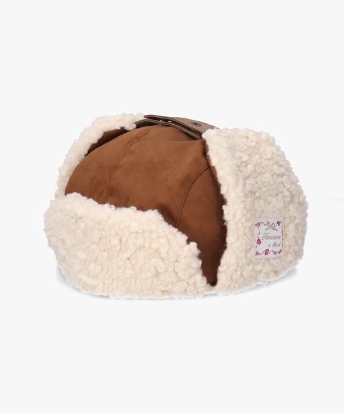 kaorinomori（カオリノモリ）の「kaorinomori×ももた モコパイロット / カオリノモリ（ハット・レディース・ライトベージュ/ブラウン・58cm）」の5枚目の写真