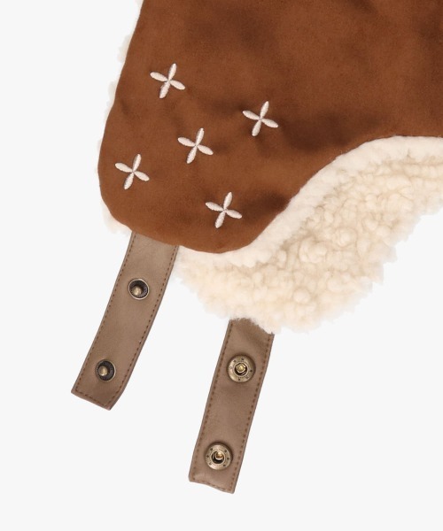 kaorinomori（カオリノモリ）の「kaorinomori×ももた モコパイロット / カオリノモリ（ハット・レディース・ライトベージュ/ブラウン・58cm）」の14枚目の写真