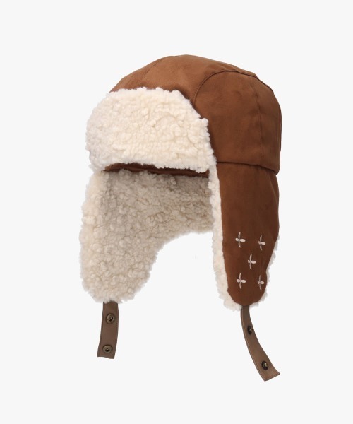 kaorinomori（カオリノモリ）の「kaorinomori×ももた モコパイロット / カオリノモリ（ハット・レディース・ライトベージュ/ブラウン・58cm）」の15枚目の写真