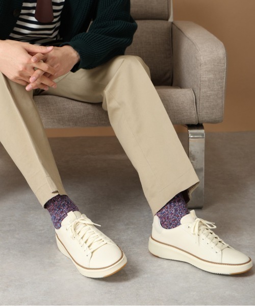 COLE HAAN(コールハーン)の「グランドプロ トップスピン ウォータープルーフ mens(スニーカー・メンズ・ホワイト・7/7.5/8/8.5/9/9.5/10/10.5/11)」の2枚目の写真