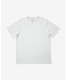 Utility Henly neck T-Shirts (White)