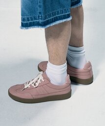 DRAW FIT（ドローフィット）の「クラウディスエードスニーカー [ダスティピンク]（スニーカー）」