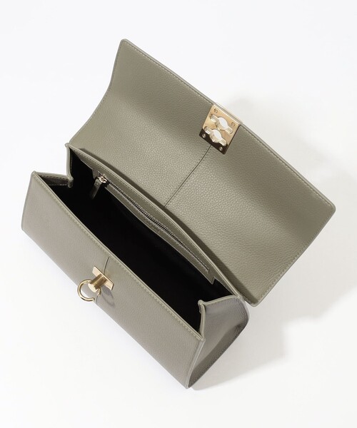 CAFUNE（カフネ）の「■CAFUNE  MEDIUM STANCE バッグ（ハンドバッグ・レディース・アッシュブラウン/セージグリーン/ブラック・FREE）」の12枚目の写真