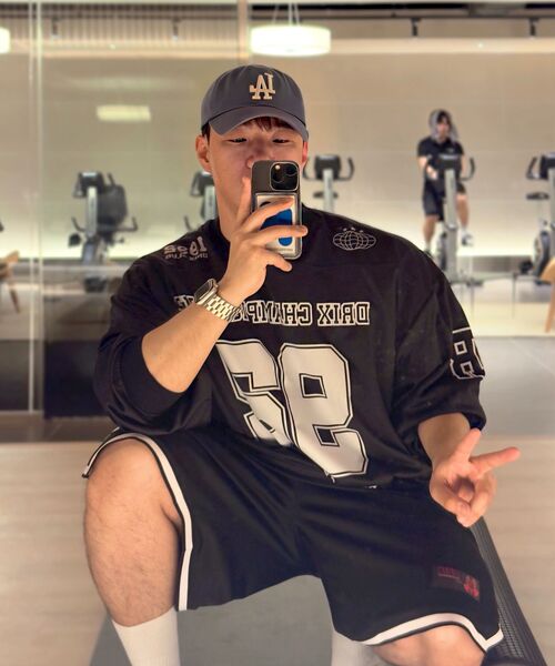 DRIX(ドリックス)の「ラグビーオーバーサイズジャージロングスリーブ_ブラック(Tシャツ/カットソー・メンズ・その他・LARGE/X-LARGE/MEDIUM/XX-LARGE)」の8枚目の写真