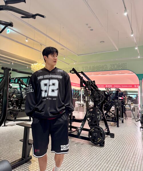 DRIX(ドリックス)の「ラグビーオーバーサイズジャージロングスリーブ_ブラック(Tシャツ/カットソー・メンズ・その他・LARGE/X-LARGE/MEDIUM/XX-LARGE)」の12枚目の写真
