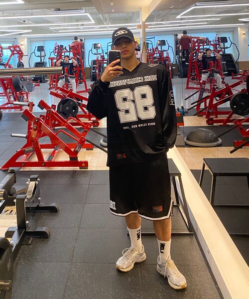 DRIX(ドリックス)の「ラグビーオーバーサイズジャージロングスリーブ_ブラック(Tシャツ/カットソー・メンズ・その他・LARGE/X-LARGE/MEDIUM/XX-LARGE)」の9枚目の写真