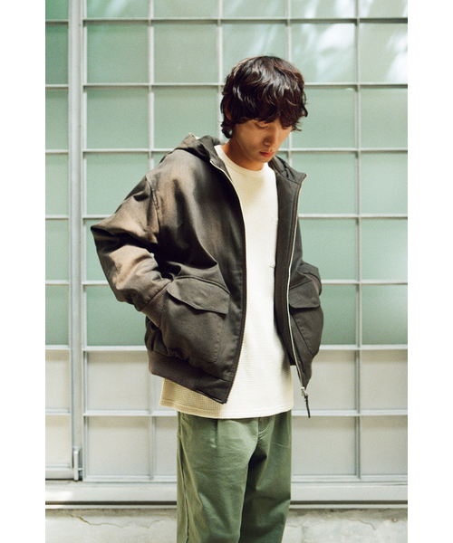 HORLISUN(ホーリーサン)の「Mendoza Padding Hood Jacket Charcoal(ダウンジャケット/コート・メンズ・その他・SMALL/MEDIUM/LARGE)」の12枚目の写真