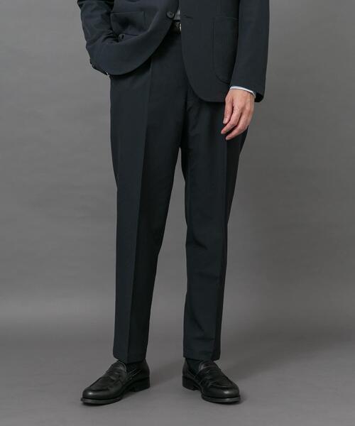 URBAN RESEARCH DOORS(アーバンリサーチドアーズ)の「LIFE STYLE TAILOR 4WAYストレッチメランジパンツ(スーツパンツ・メンズ・ライトカーキ/ブラウン/ネイビー・MEDIUM/LARGE/X-LARGE/SMALL)」の2枚目の写真