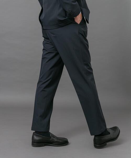 URBAN RESEARCH DOORS(アーバンリサーチドアーズ)の「LIFE STYLE TAILOR 4WAYストレッチメランジパンツ(スーツパンツ・メンズ・ライトカーキ/ブラウン/ネイビー・MEDIUM/LARGE/X-LARGE/SMALL)」の4枚目の写真