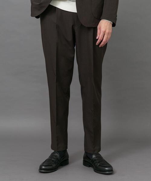 URBAN RESEARCH DOORS(アーバンリサーチドアーズ)の「LIFE STYLE TAILOR 4WAYストレッチメランジパンツ(スーツパンツ・メンズ・ライトカーキ/ブラウン/ネイビー・MEDIUM/LARGE/X-LARGE/SMALL)」の15枚目の写真