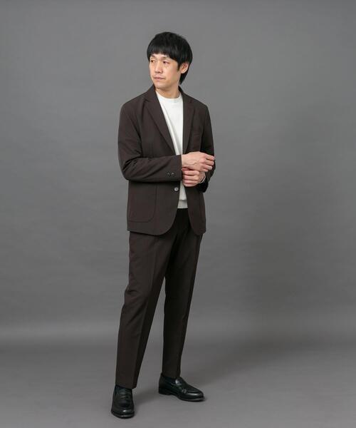 セール】LIFE STYLE TAILOR 4WAYストレッチメランジパンツ（スーツ