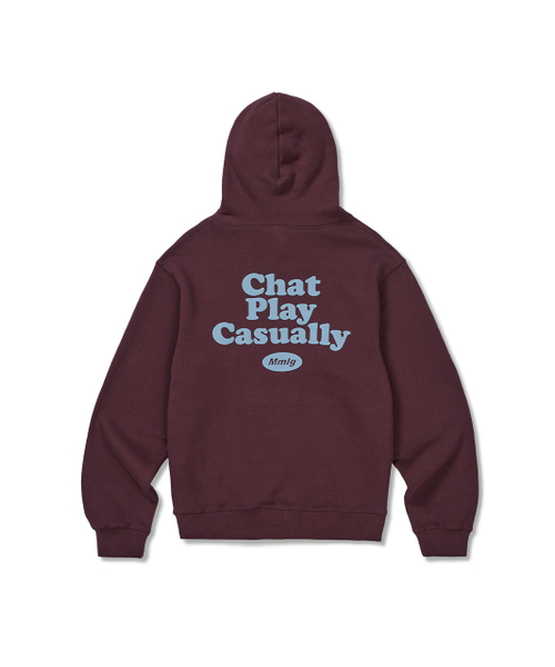 [Mmlg] CPC HOODIE (PLUM)