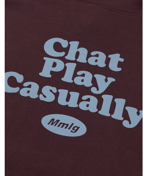 MMLG（エムエムエルジー）の「[Mmlg] CPC HOODIE (PLUM)（パーカー・レディース・その他・SMALL/LARGE/X-LARGE/MEDIUM）」の5枚目の写真