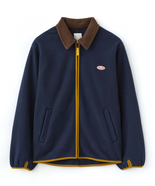 WMC（ダブリューエムシー）の「ソフトフリースジャケット_NAVY（その他アウター・メンズ・ネイビー・MEDIUM/LARGE/SMALL）」の2枚目の写真