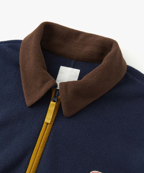 WMC（ダブリューエムシー）の「ソフトフリースジャケット_NAVY（その他アウター・メンズ・ネイビー・MEDIUM/LARGE/SMALL）」の3枚目の写真