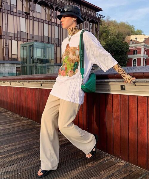 TRUNK PROJECT(トランクプロジェクト)の「Crinkled T-shirt_White(Tシャツ/カットソー・レディース・ホワイト・LARGE/SMALL/X-SMALL)」の15枚目の写真