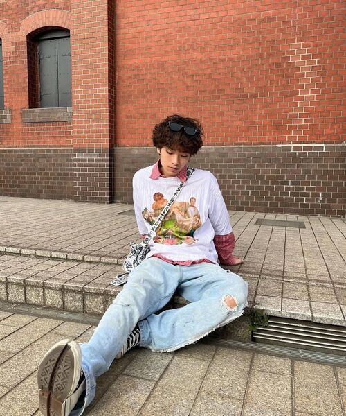 TRUNK PROJECT(トランクプロジェクト)の「Crinkled T-shirt_White(Tシャツ/カットソー・レディース・ホワイト・LARGE/SMALL/X-SMALL)」の17枚目の写真