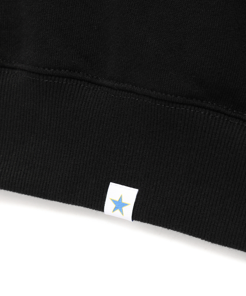 Cavish(カビシ)の「SELLER LOGO ZIP UP HOODIE BLACK(CV2FSUM480A)(パーカー・レディース・ブラック・SMALL/MEDIUM/LARGE/X-LARGE)」の8枚目の写真