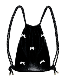 OTHER-worldly（アザーワールドリー）の「Ribbon Gym Sack [White]（バックパック/リュック）」