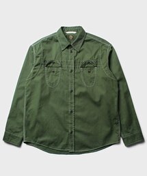 XLARGE（エクストララージ）の「STITCHED ZIP UP S/S WORK SHIRT